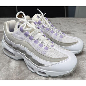 Nike Air Max 95 OG Big Bubble Hydrangeas Purple White Sneakers Womens Size 9.5